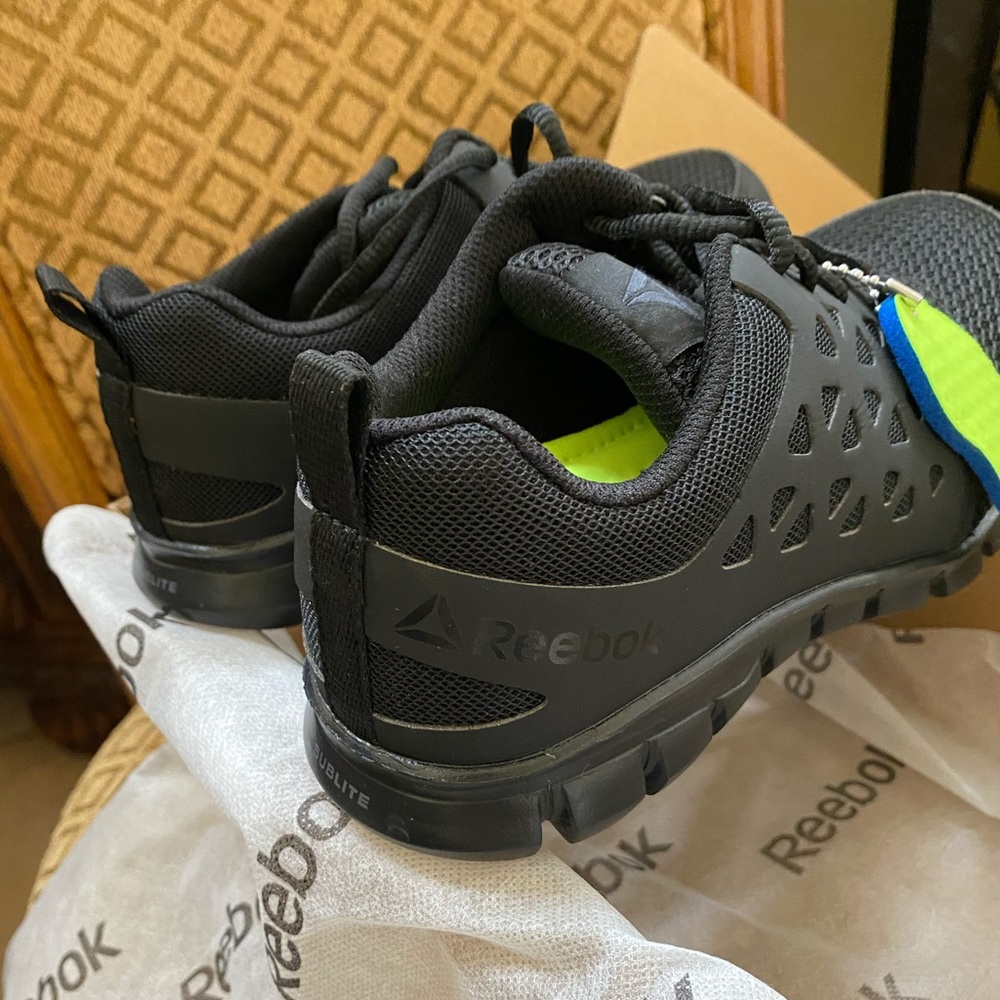 New Reebok Sublite Cushion Work Comp Toe - Picture 9 of 14